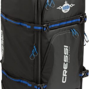 Cressi Jumbo Strong Large Capacity Roller Luggage Bag (140l)