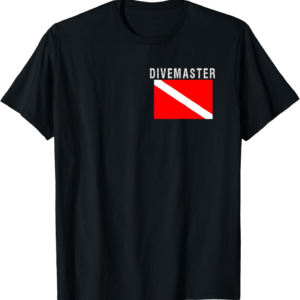 Dive Flag Divemaster Master Diver Down Scuba Diving T-Shirt