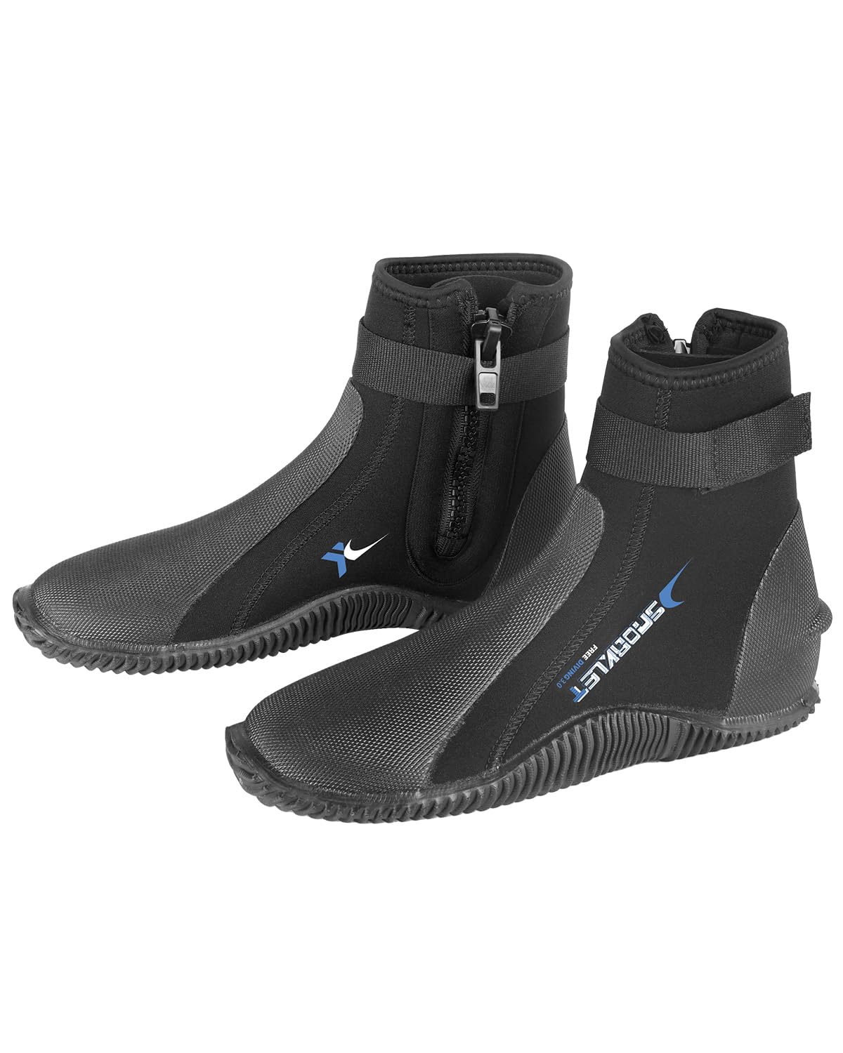 3mm Neoprene Wetsuit Booties with an anti-slip sole