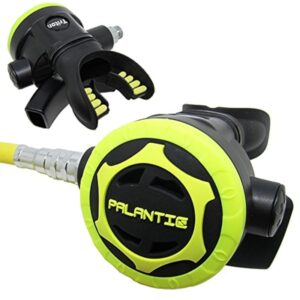 Scuba Choice Palantic AS206 Second Stage Regulator Octopus in Black/Yellow