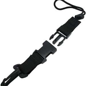 Scuba Choice Scuba Diving Dive Black Lanyard Clip