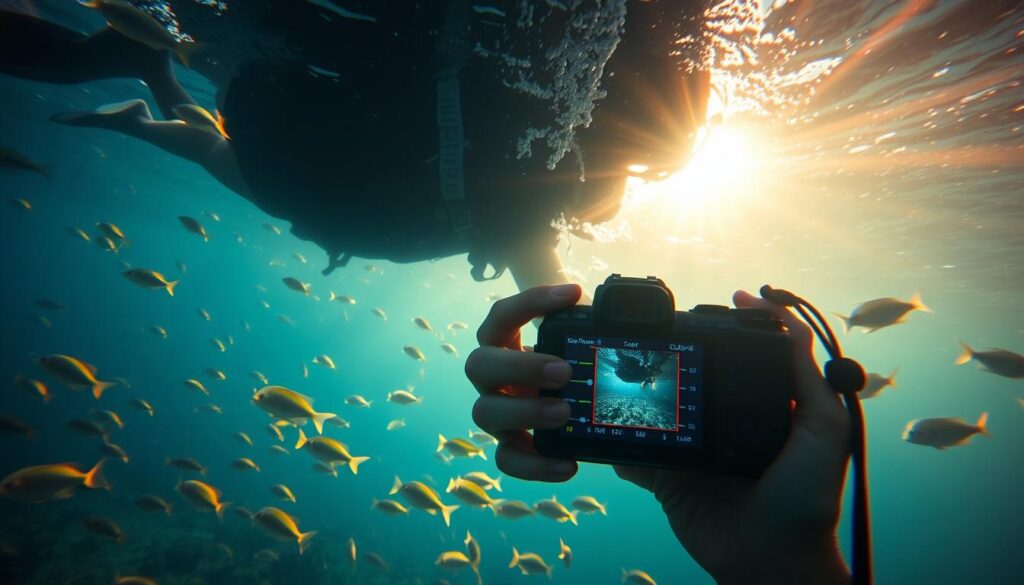 underwater color correction
